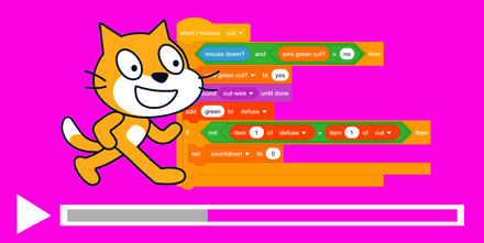 Scratch Coding Intermediate (12 lessons)