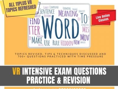  11+ Mastery Advanced Verbal Reasoning (6 lessons)