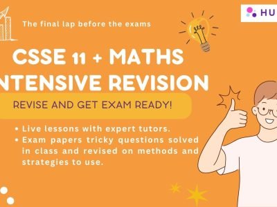 CSSE 11plus Maths Intensive Revision